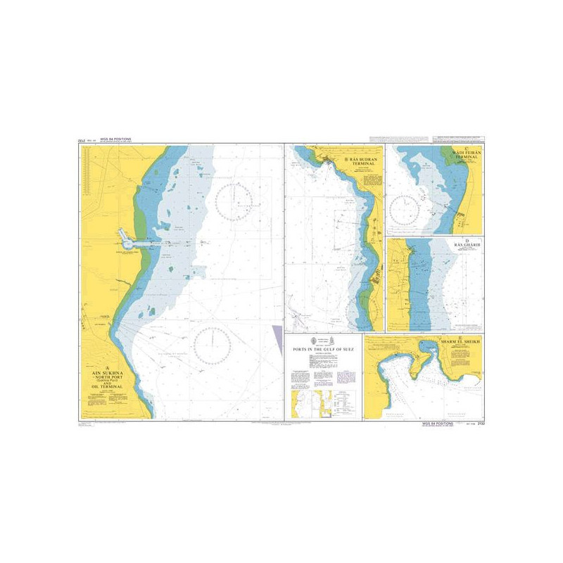 Admiralty - 2132 - Ports in the Gulf of Suez