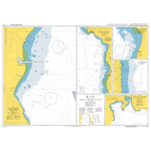 Admiralty - 2132 - Ports in the Gulf of Suez