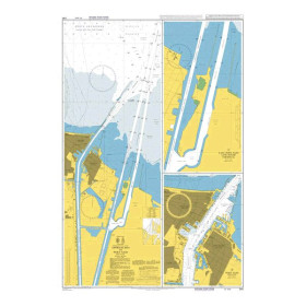 Admiralty - 240 - Approaches to Port Said (Bur Sa`id)