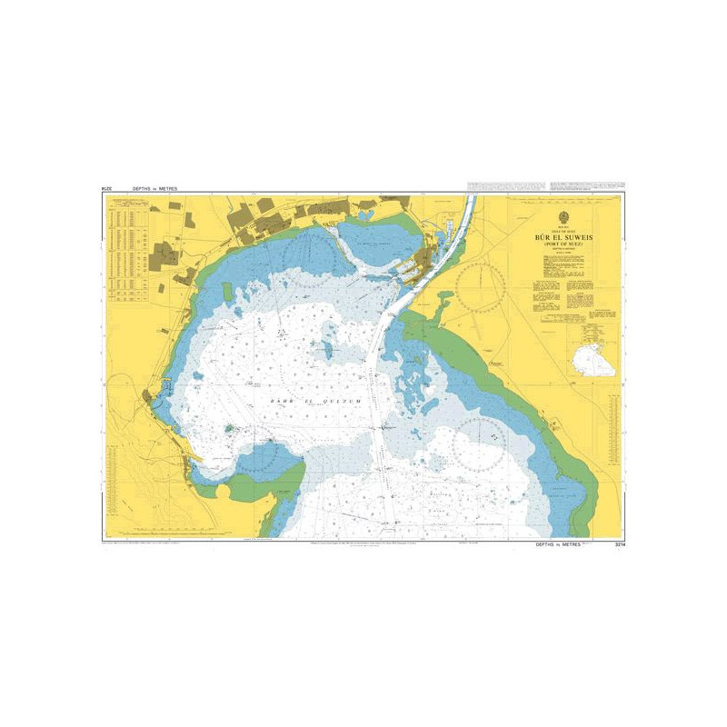 Admiralty - 3214 - Port of Suez (Bur As Suways)