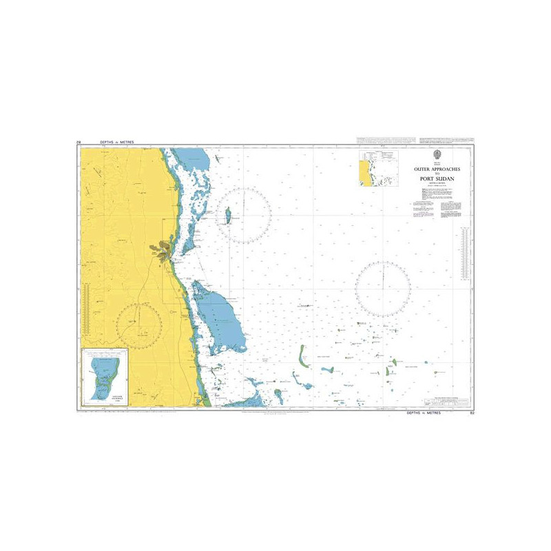 Admiralty - 82 - Outer Approaches to Port Sudan