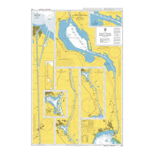 Admiralty - 233 - Suez Canal (Qanat as Suways) Admiralty - 233 - Suez Canal (Qanat as Suways)