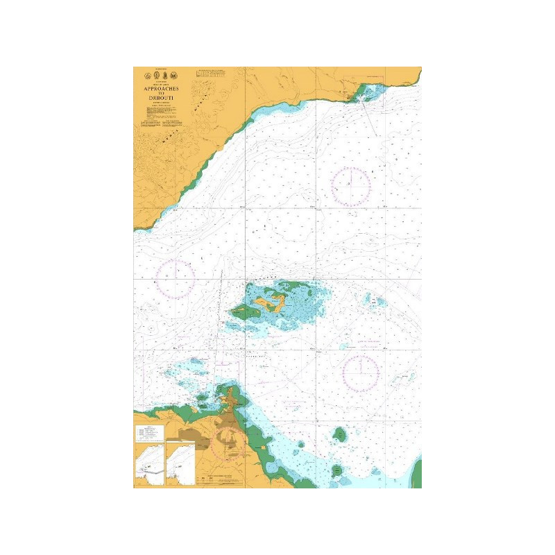 Admiralty - 264 - Approaches to Djibouti