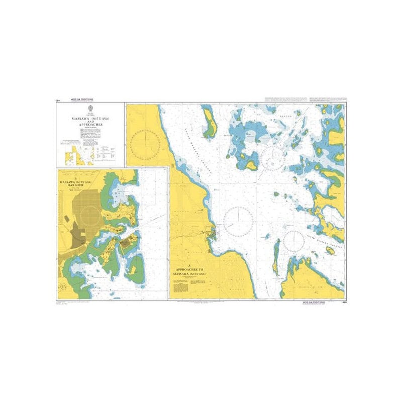 Admiralty - 460 - Massawa (Mits'iwa) and Approaches