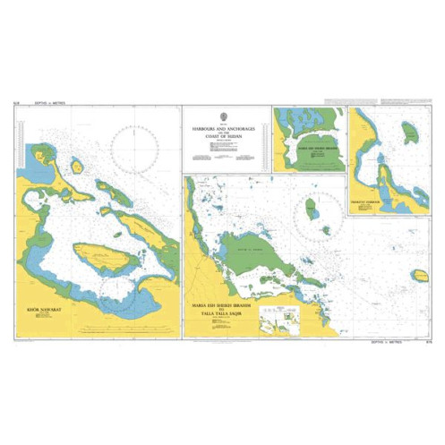 Admiralty - 675 - Harbours and Anchorages on the Coast of Sudan