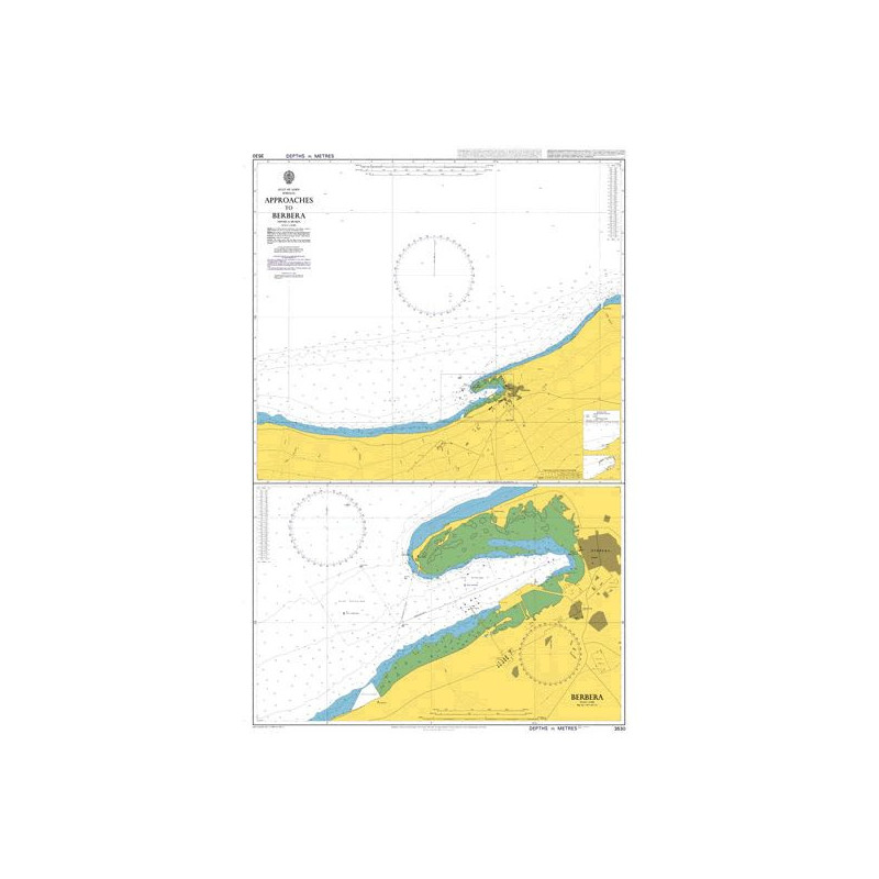 Admiralty - 3530 - Approaches to Berbera