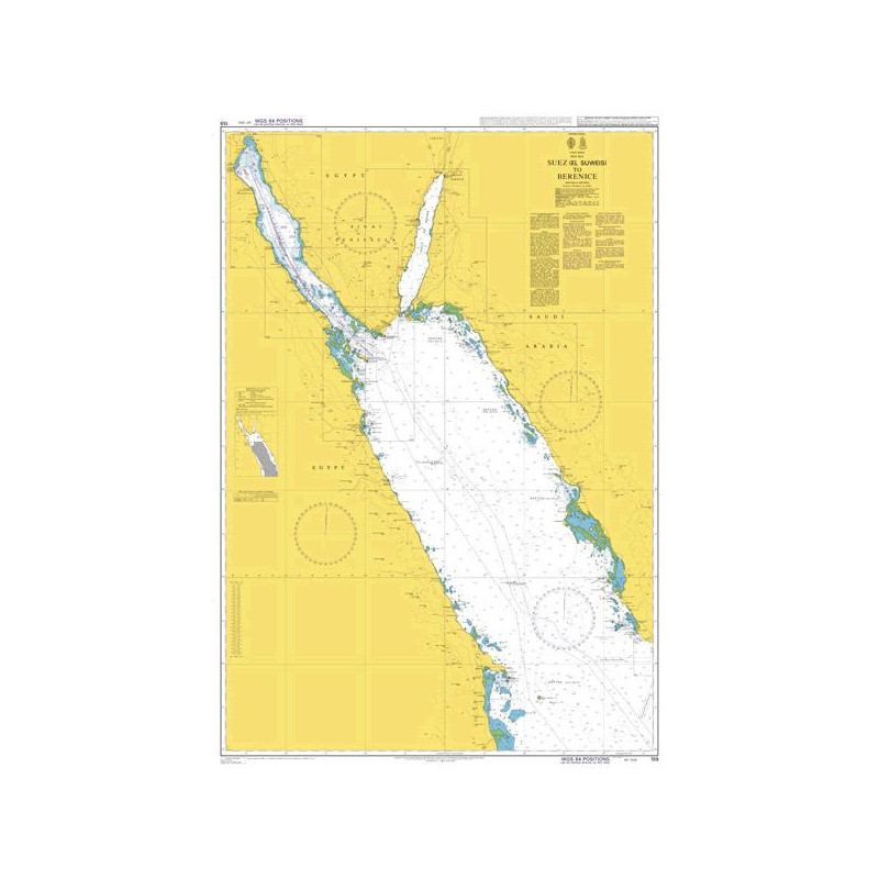 Admiralty - 159 - Suez (As Suways) to Berenice (Barnis)