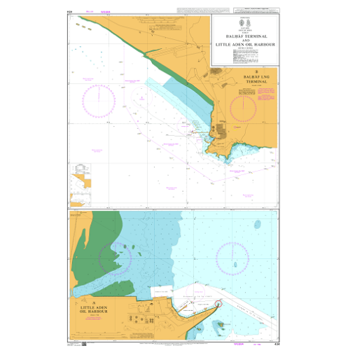 Admiralty - 434 - Balhaf Terminal and Little Aden Oil Harbour