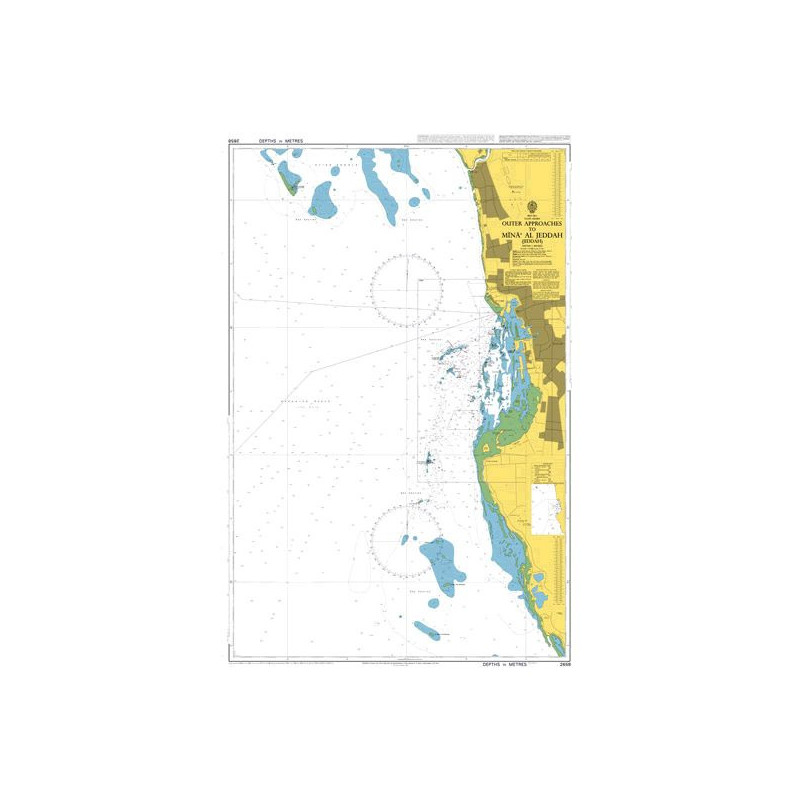 Admiralty - 2658 - Outer Approaches to Jeddah (Mina al Jiddah)