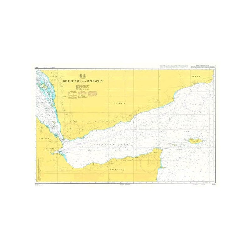 Admiralty - 2964 - Gulf of Aden and Approaches