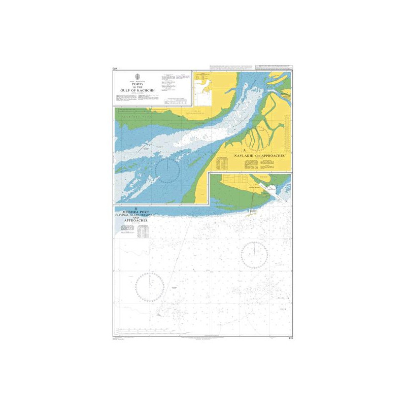 Admiralty - 670 - Ports in the Gulf of Kachchh