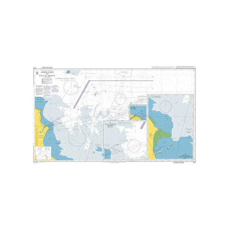 Admiralty - 1224 - Approaches to Ra's Al Khafji