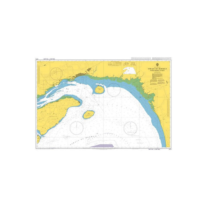 Admiralty - 3173 - Strait of Hormuz Northern Part