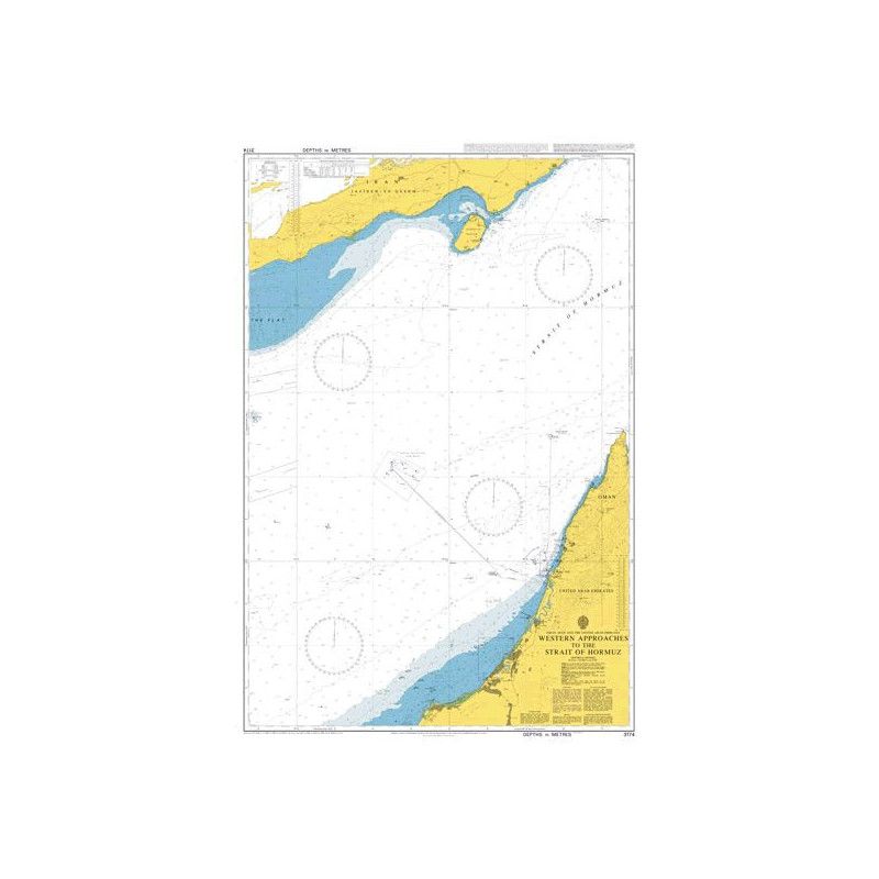 Admiralty - 3174 - Western Approaches to the Strait of Hormuz