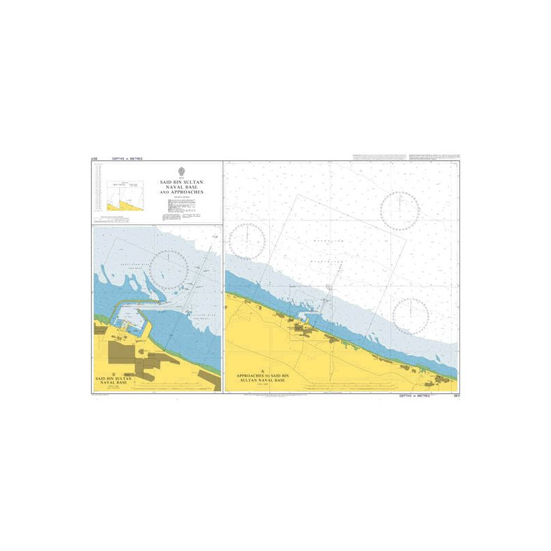 Admiralty - 3511 - Approaches to Said Bin Sultan Naval Base