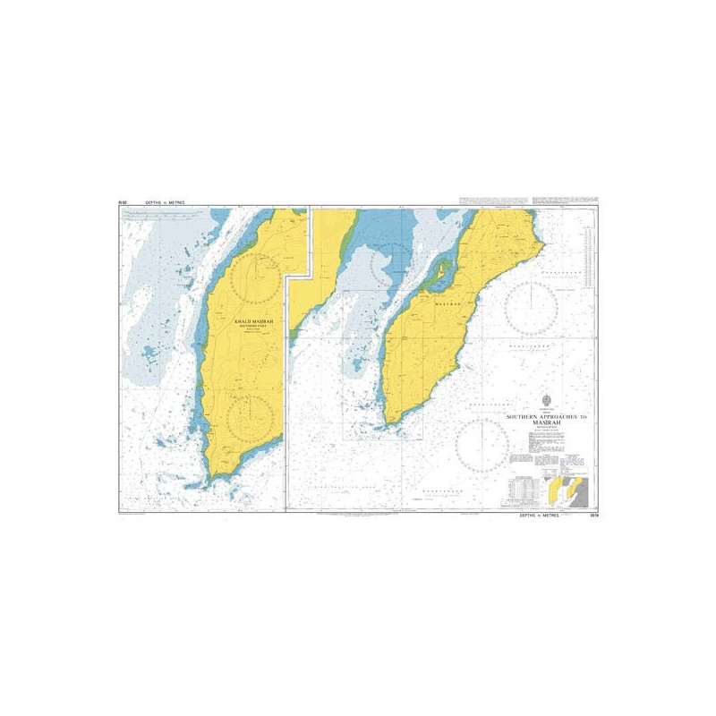 Admiralty - 3519 - Southern Approaches to Masirah