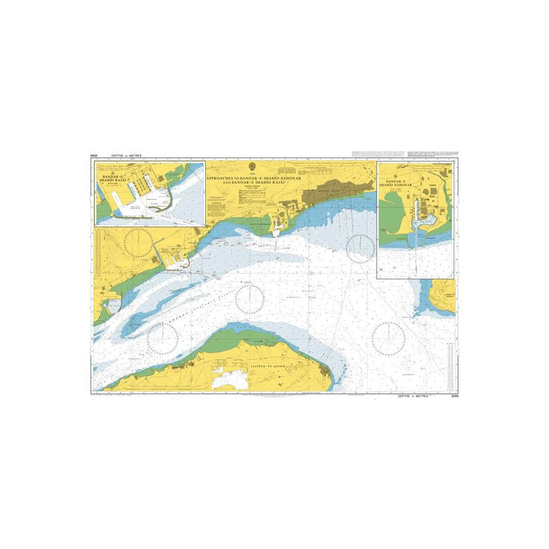 Admiralty - 3599 - Bandar-e Shahid Bahonar and Bandar-e Shahid Raja'i with Approaches
