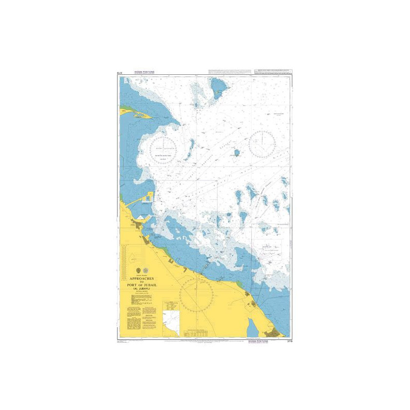 Admiralty - 3719 - Approaches to Port of Jubail (Al Jubayl)