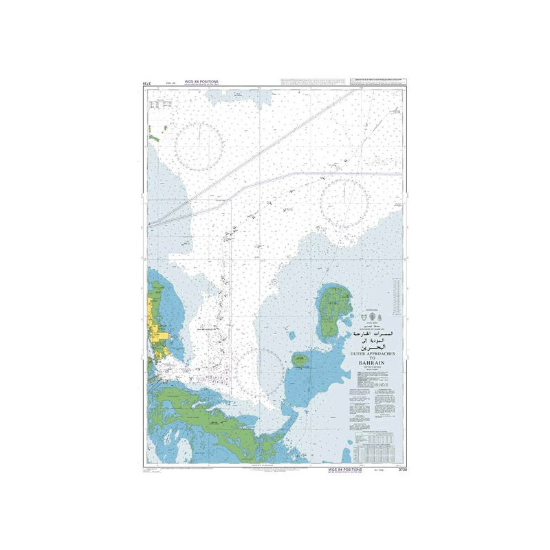 Admiralty - 3738 - Outer Approaches to Bahrain