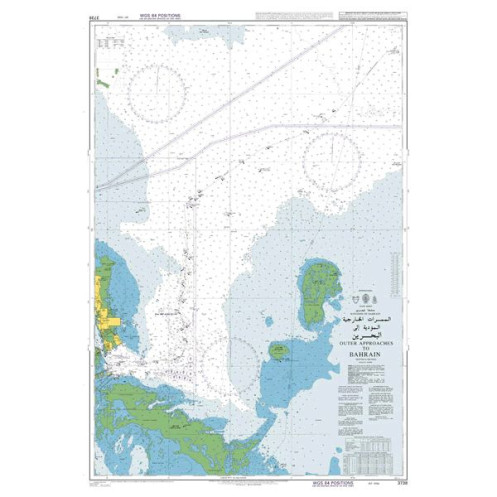 Admiralty - 3738 - Outer Approaches to Bahrain