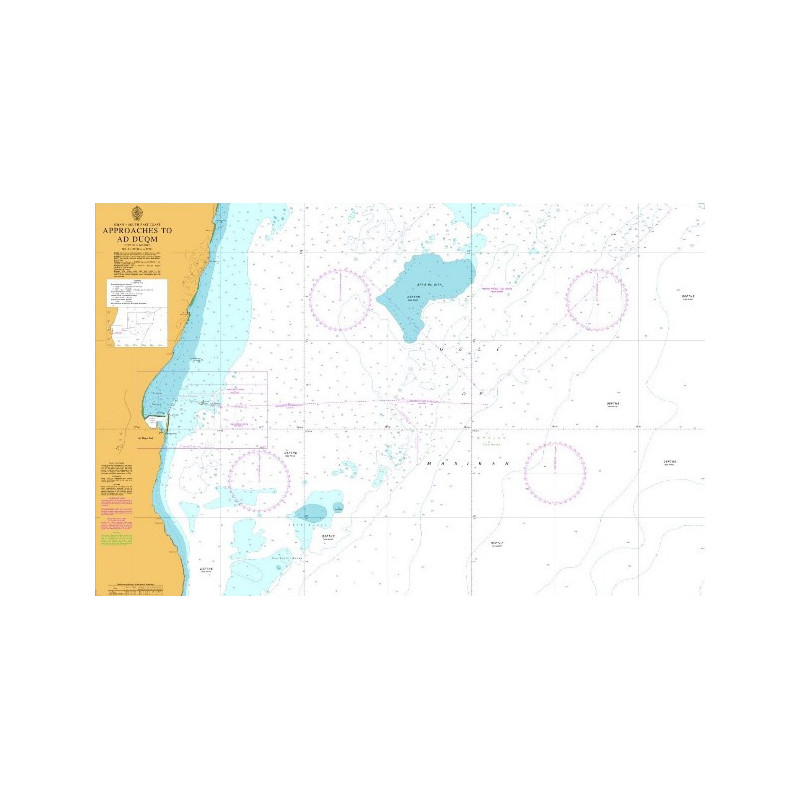 Admiralty - 3763 - Approaches to Ad Duqm