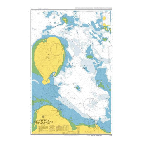 Admiralty - 3780 - Outer Approaches to Ar Ruways and Jabal Az Zannah