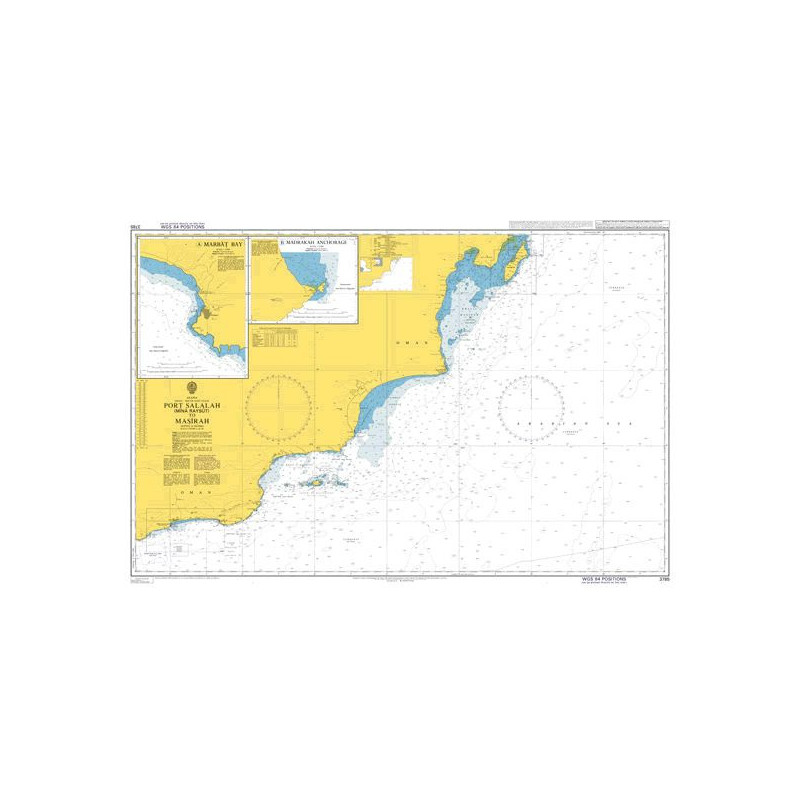Admiralty - 3785 - Port Salalah (Mina' Raysut) to Masirah