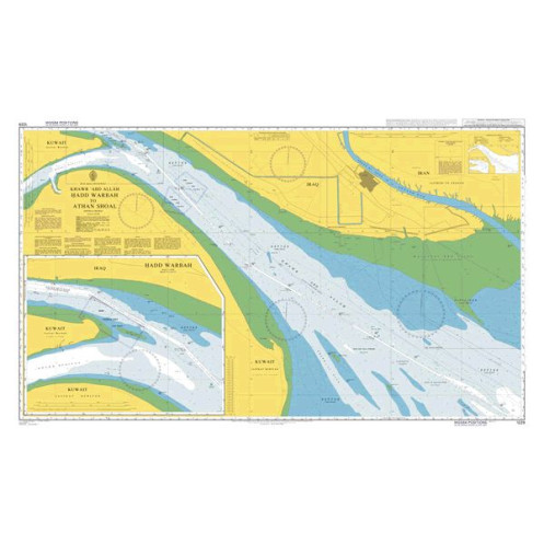 Admiralty - 1229 - Khawr 'Abd Allah Hadd Warbah to Athan Shoal