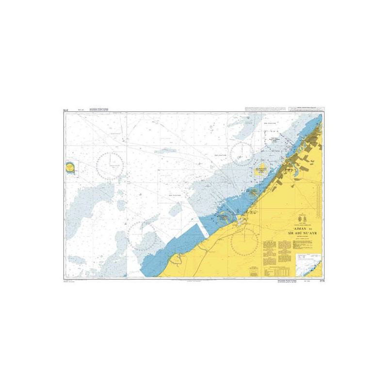 Admiralty - 3176 - 'Ajman to Sir Abu Nu'ayr