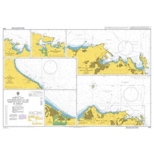 Admiralty - 3518 - Ports and Anchorages on the North-East Coast of Oman