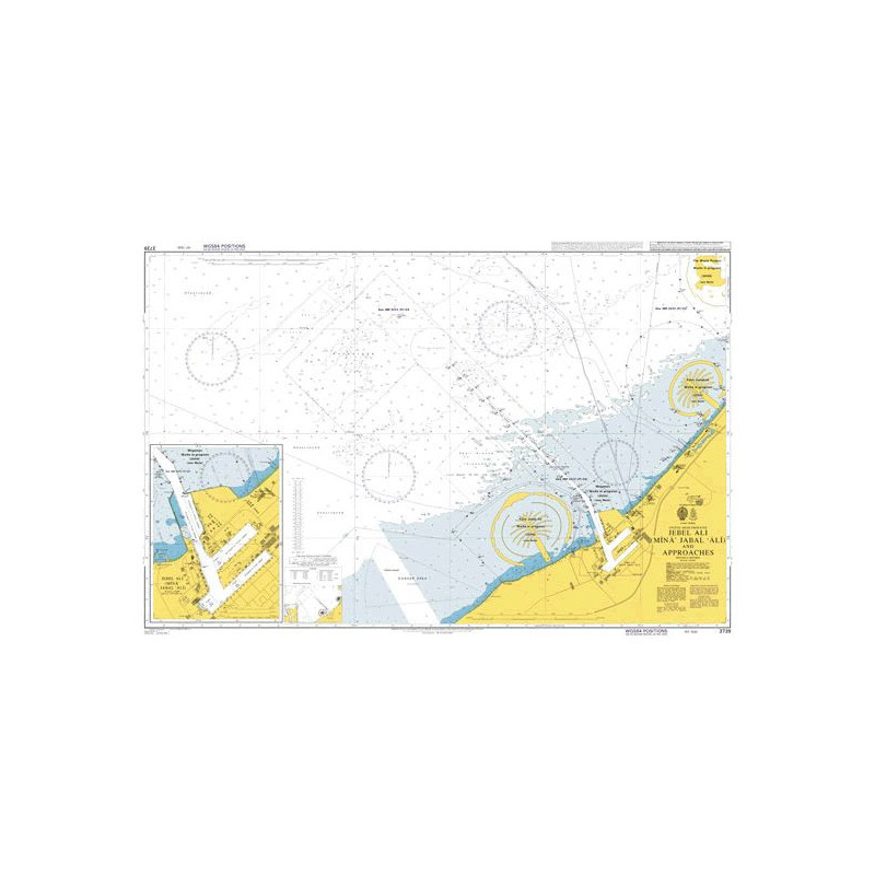 Admiralty - 3739 - Jebal Ali (Mina' Jabal 'Ali) and Approaches