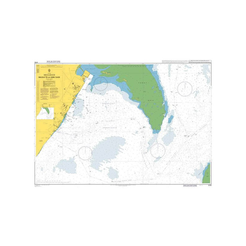 Admiralty - 3783 - Mesaieed (Musay 'id or Umm Said)