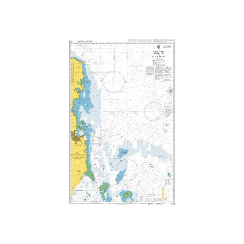 Admiralty - 3950 - Mesaieed (Musay'id or Umm Said) to Ra`s Laffan