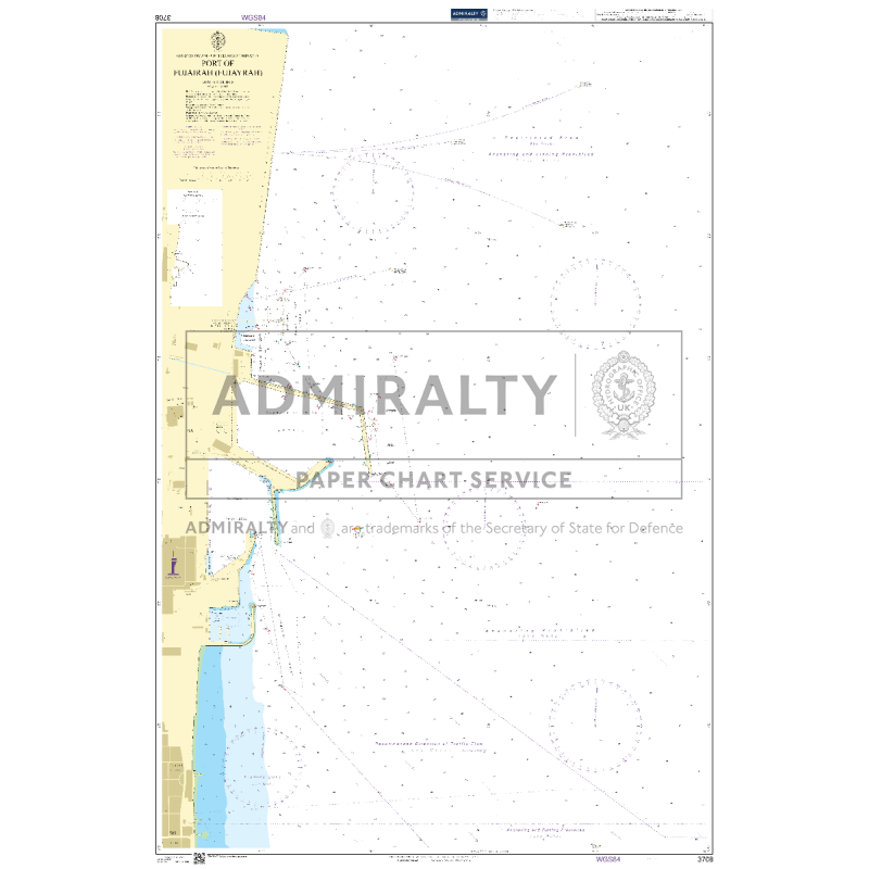 Admiralty - 3708 - Port of Fujairah (Fujayrah)