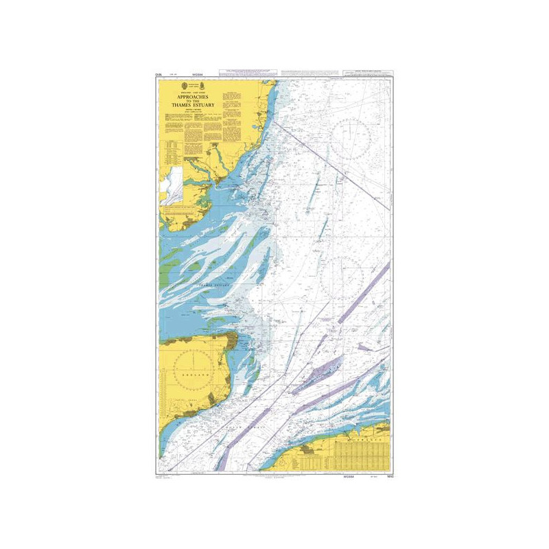 Admiralty - 1610 - Approaches to the Thames Estuary