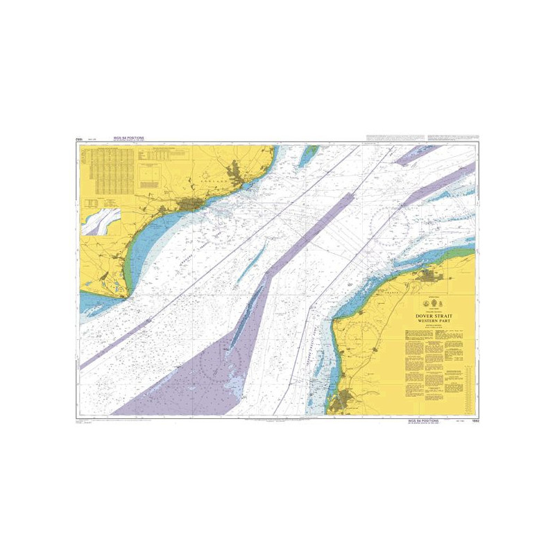 Admiralty - 1892 - Dover Strait Western Part