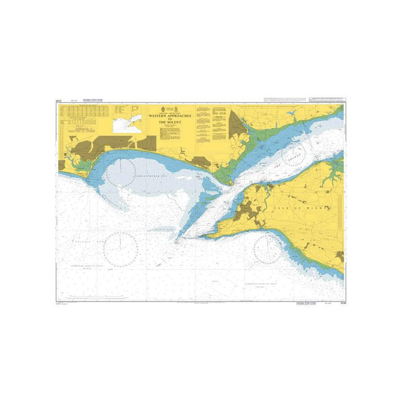 Admiralty - 2035 - Western Approaches to The Solent