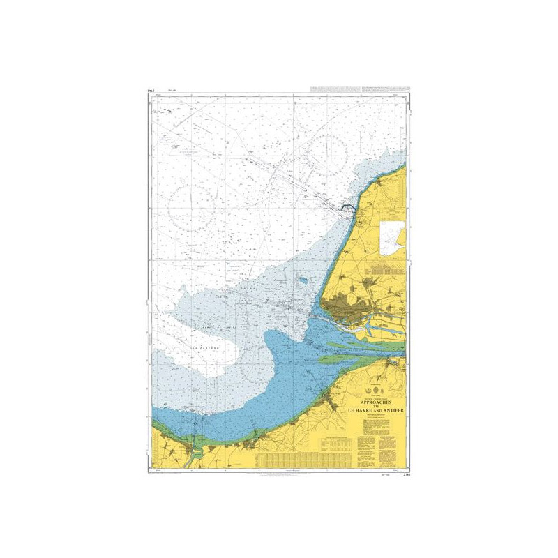 Admiralty - 2146 - Approaches to Le Havre and Antifer