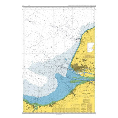 Admiralty - 2146 - Approaches to Le Havre and Antifer