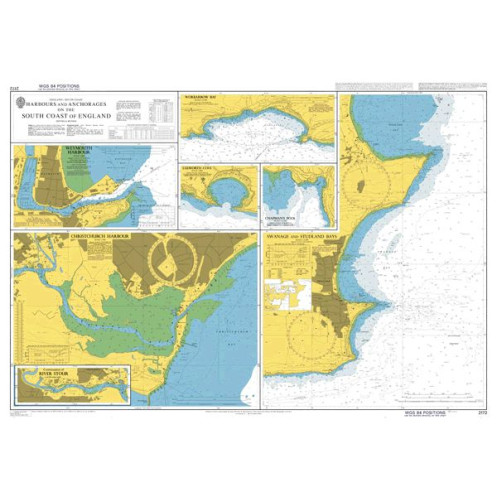 Admiralty - 2172 - Harbours and Anchorages on the South Coast of England