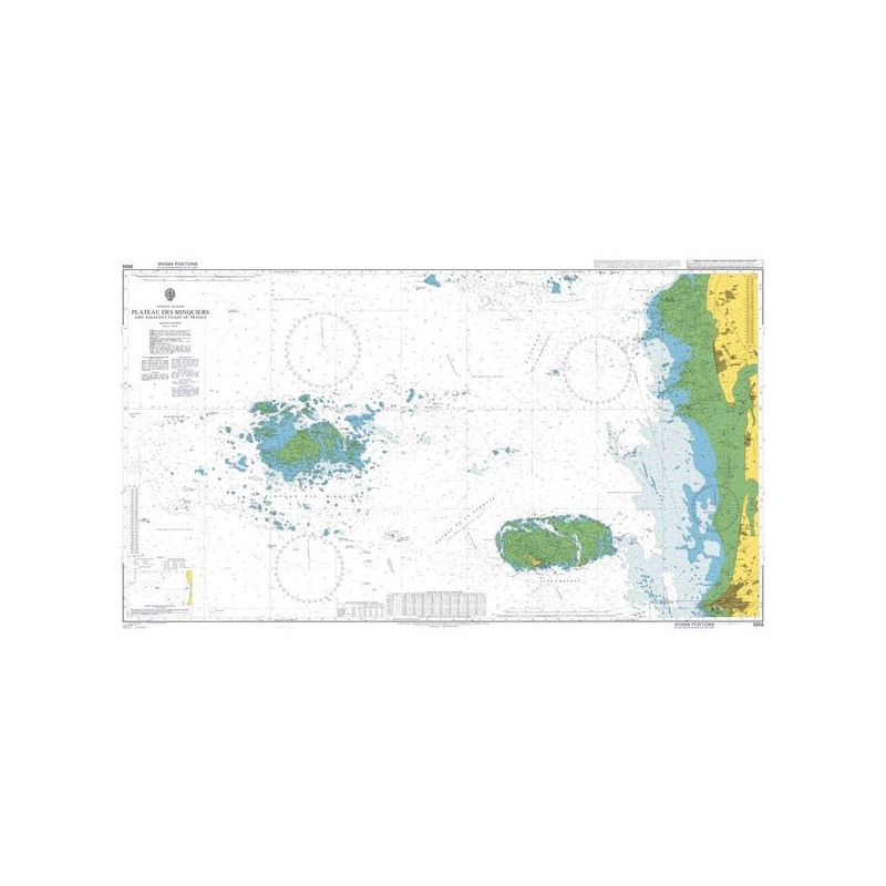 Admiralty - 3656 - Plateau des Minquiers and Adjacent Coast of France