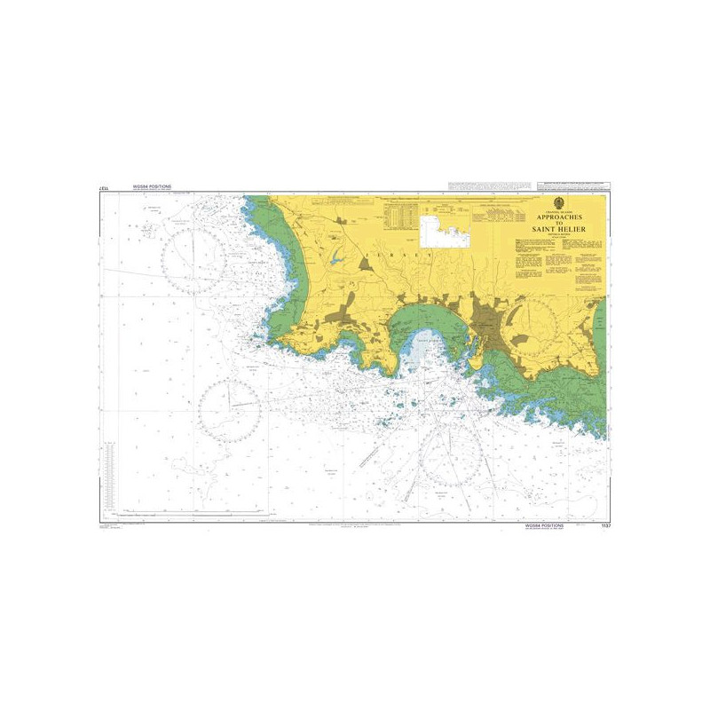 Admiralty - 1137 - Approaches to Saint Helier