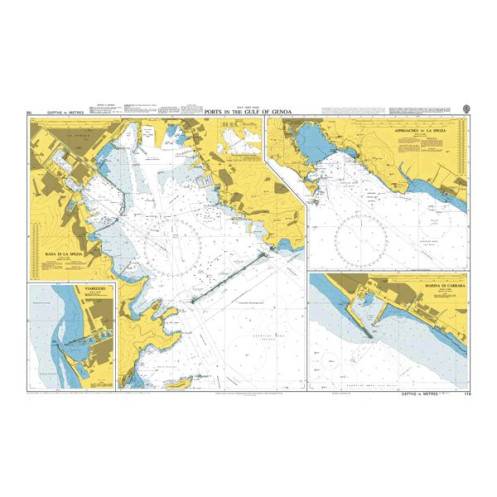 Admiralty - 118 - Ports in the Gulf of Genoa