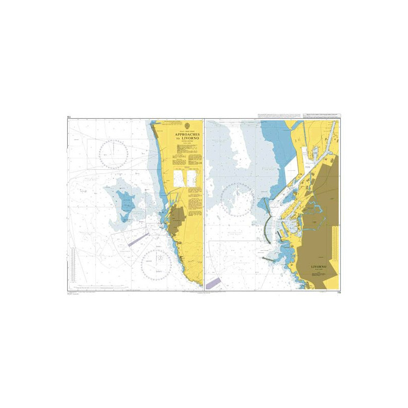 Admiralty - 119 - Approaches to Livorno