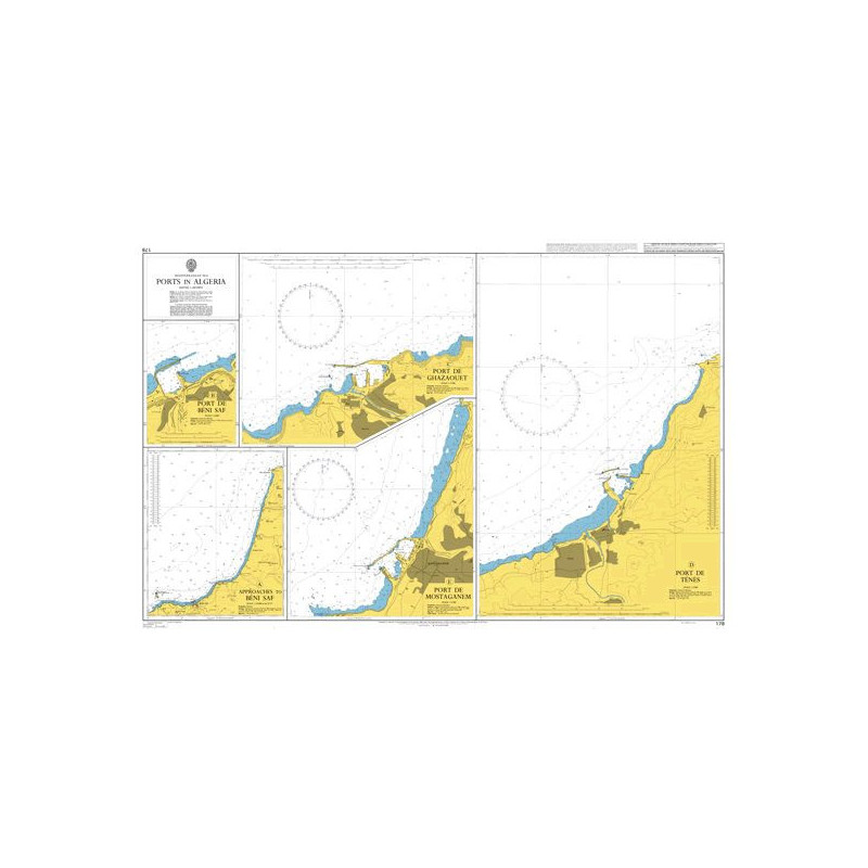 Admiralty - 178 - Ports in Algeria