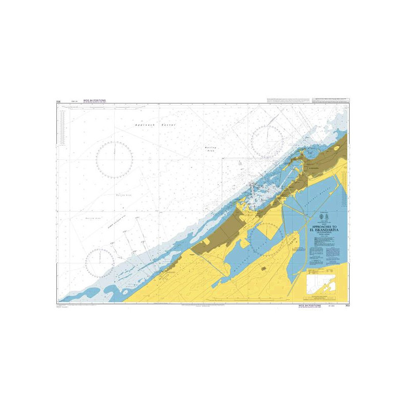 Admiralty - 302 - Approaches to Al Iskandariyah (Alexandria)