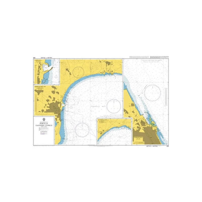 Admiralty - 848 - Ports in Eastern Cyprus
