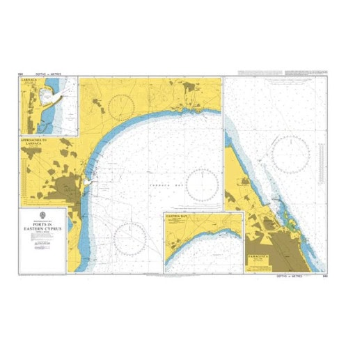 Admiralty - 848 - Ports in Eastern Cyprus