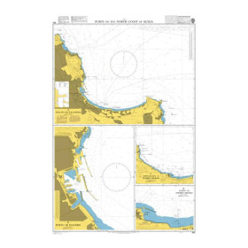 Admiralty - 963 - Ports on the North Coast of Sicilia