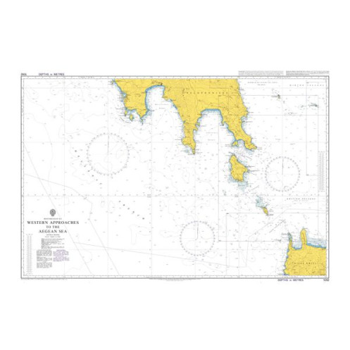 Admiralty - 1092 - Western Approaches to the Aegean Sea